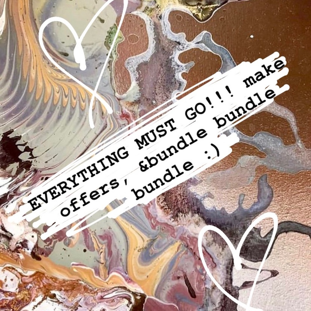 CLOSET CLEANOUT SALE